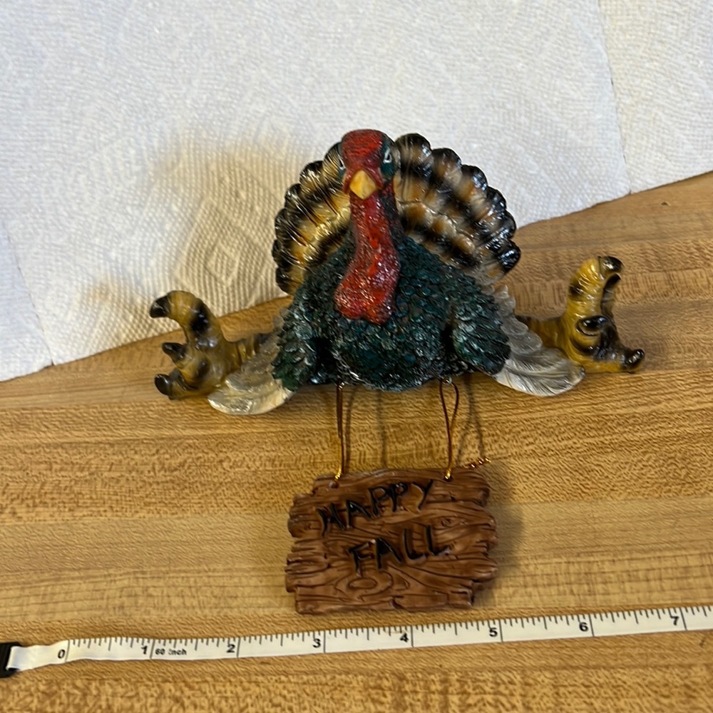 Turkey Shelf Sitter Thanksgiving Art - Picture 2 of 14